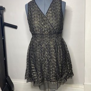 Ultra Pink Metallic Dress